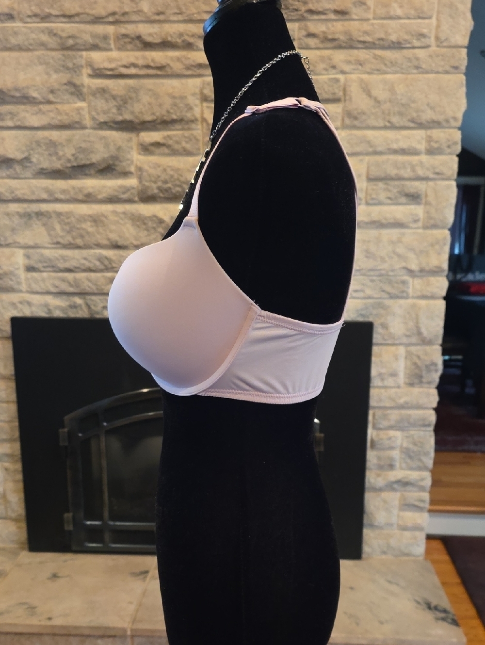 2/$25 xhilaration Lavender Front-Closure Racerback T-Shirt Bra. Size 36D - Picture 2 of 4